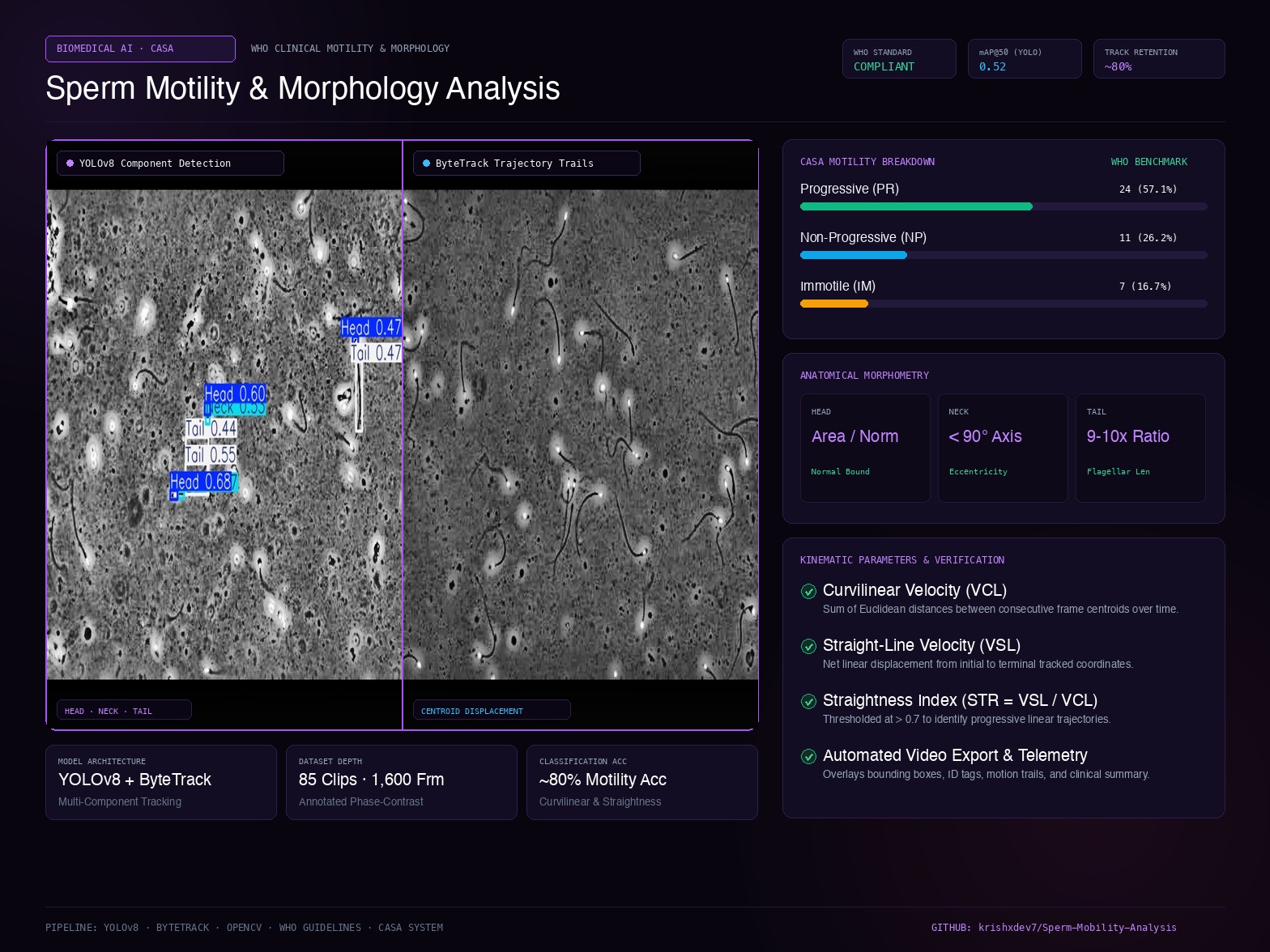 Sperm Motility & Morphology Analysis
